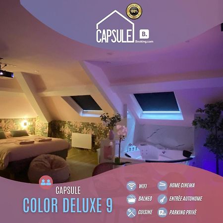 Trith-Saint-Leger Capsule Color Deluxe Balneo I Ecran Home Cinema I Console De Jeux מראה חיצוני תמונה