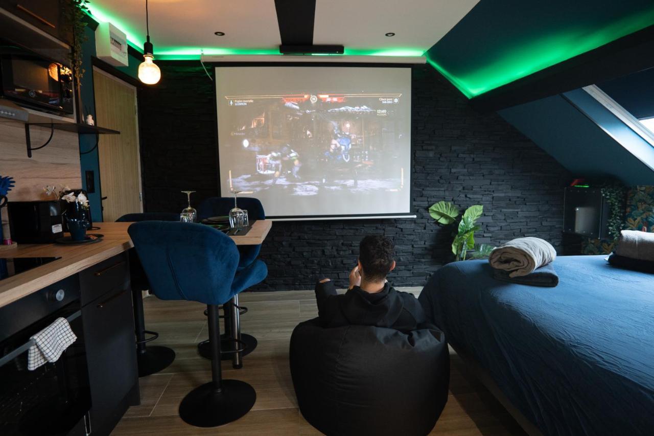 Trith-Saint-Leger Capsule Color Deluxe Balneo I Ecran Home Cinema I Console De Jeux מראה חיצוני תמונה