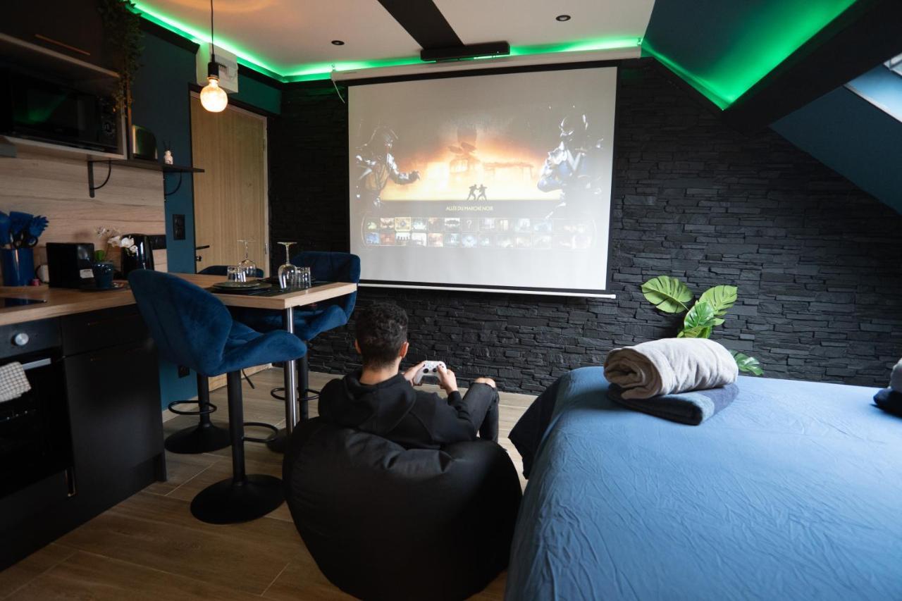 Trith-Saint-Leger Capsule Color Deluxe Balneo I Ecran Home Cinema I Console De Jeux מראה חיצוני תמונה