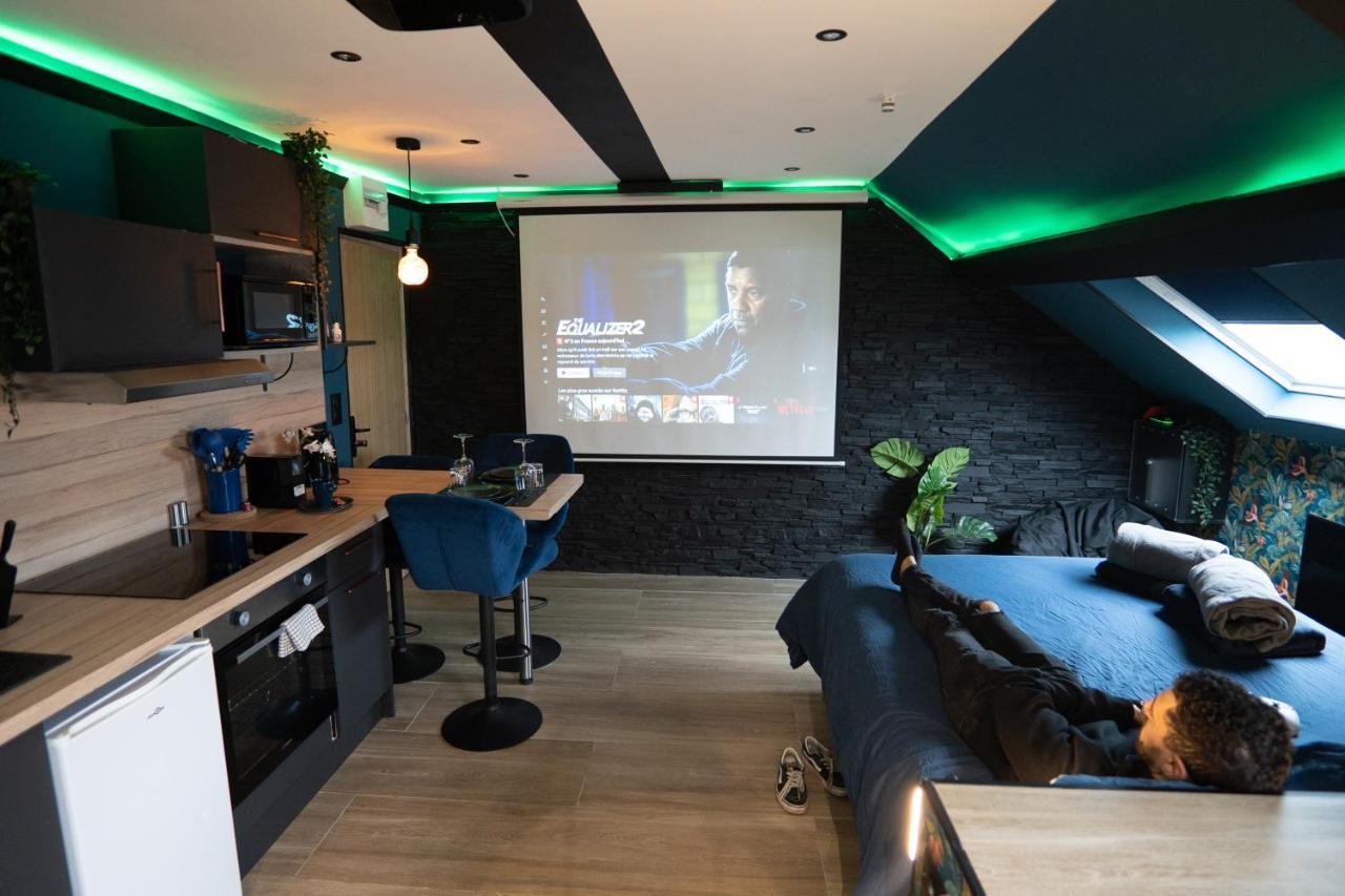 Trith-Saint-Leger Capsule Color Deluxe Balneo I Ecran Home Cinema I Console De Jeux מראה חיצוני תמונה