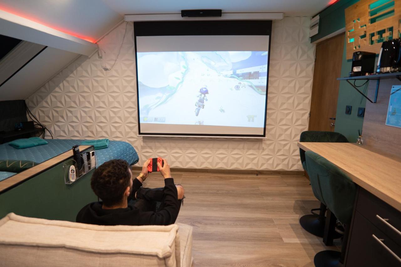 Trith-Saint-Leger Capsule Color Deluxe Balneo I Ecran Home Cinema I Console De Jeux מראה חיצוני תמונה