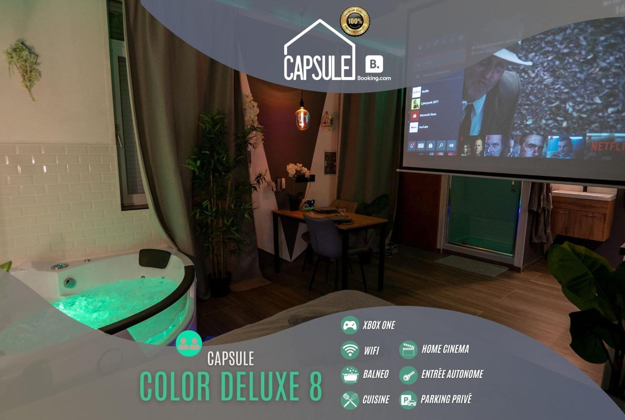Trith-Saint-Leger Capsule Color Deluxe Balneo I Ecran Home Cinema I Console De Jeux מראה חיצוני תמונה